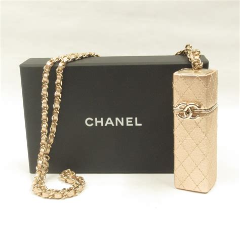 chanel lipstick case|chanel lipstick case with mirror.